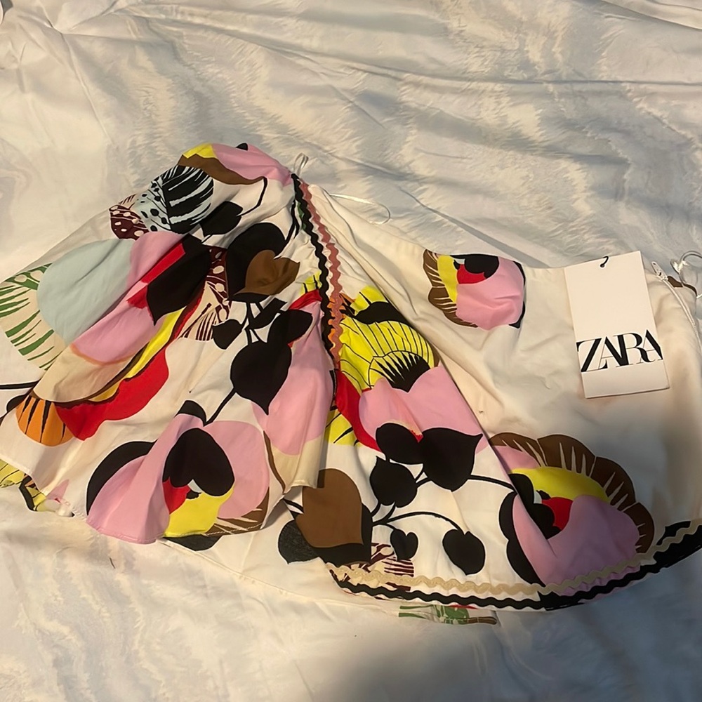 NWT Zara one shoulder top